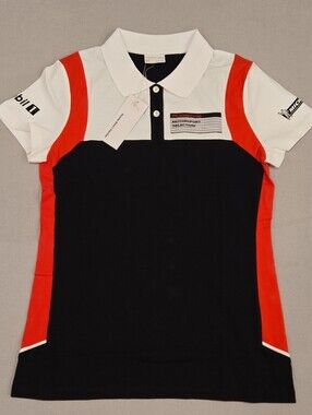 Porsche Drivers Selection Polo Shirt Motorsport Racing Colorblock NWT Women's S